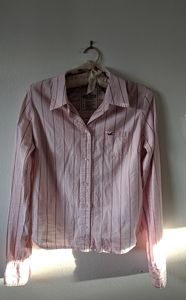 Hollister pink dress top